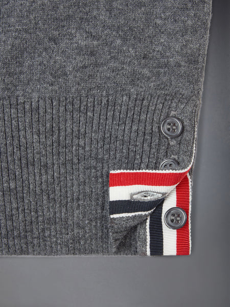 CHILDREN'S CASHMERE 4-BAR CLASSIC CREWNECK PULLOVER