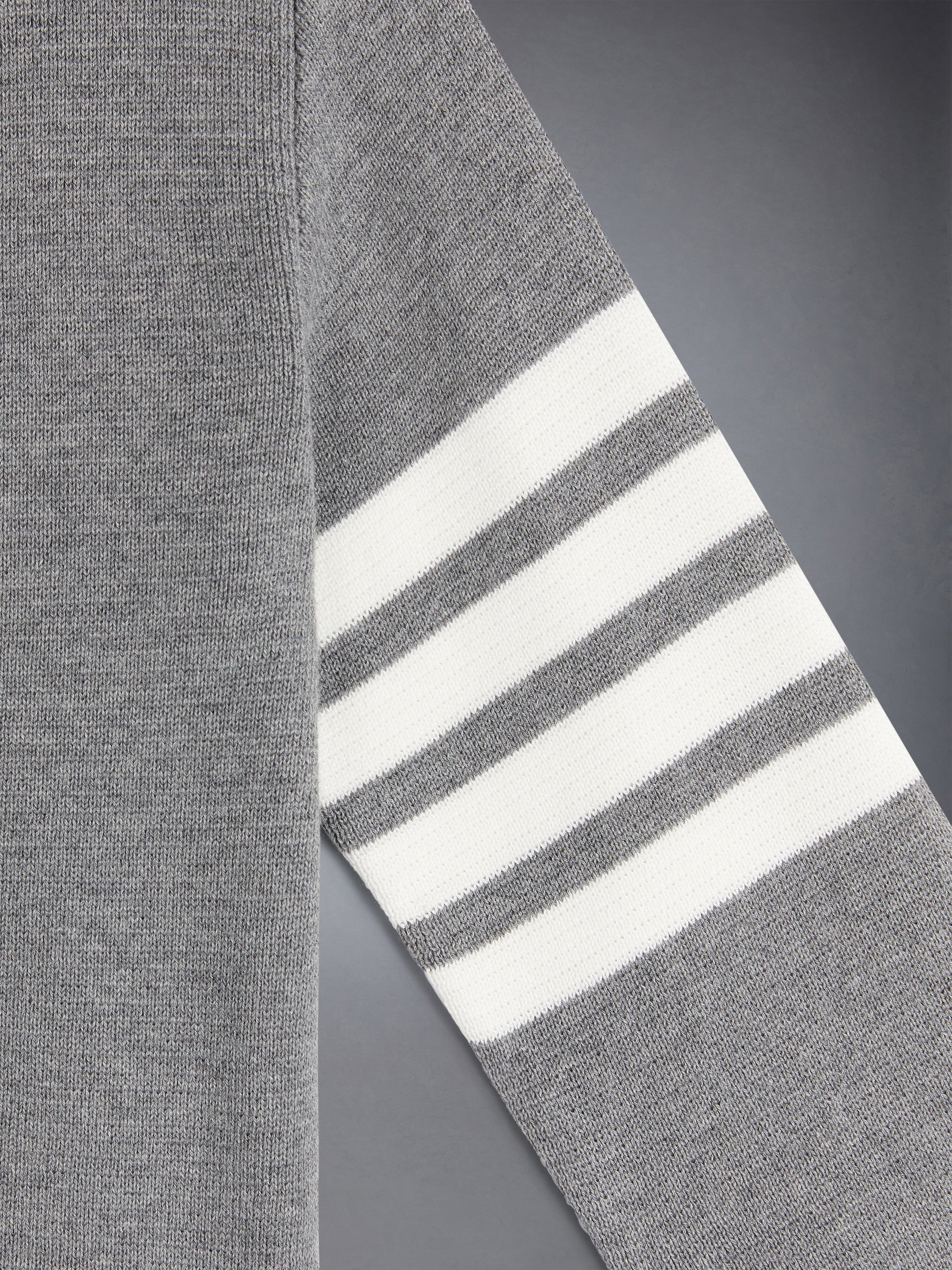 Children's Cotton Milano Stitch 4 Bar Pullover | Thom Browne