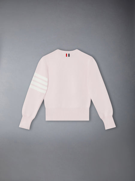 CHILDREN'S MILANO STITCH 4-BAR PULLOVER LIGHT PINK