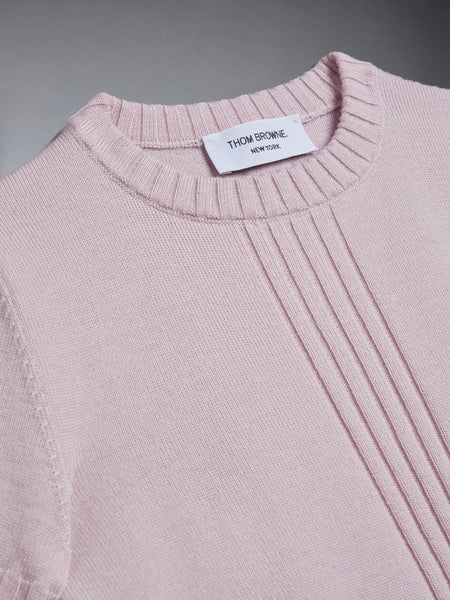 CHILDREN'S WOOL KNIT TEE PINK
