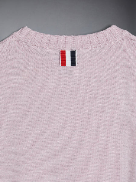 CHILDREN'S WOOL KNIT TEE PINK