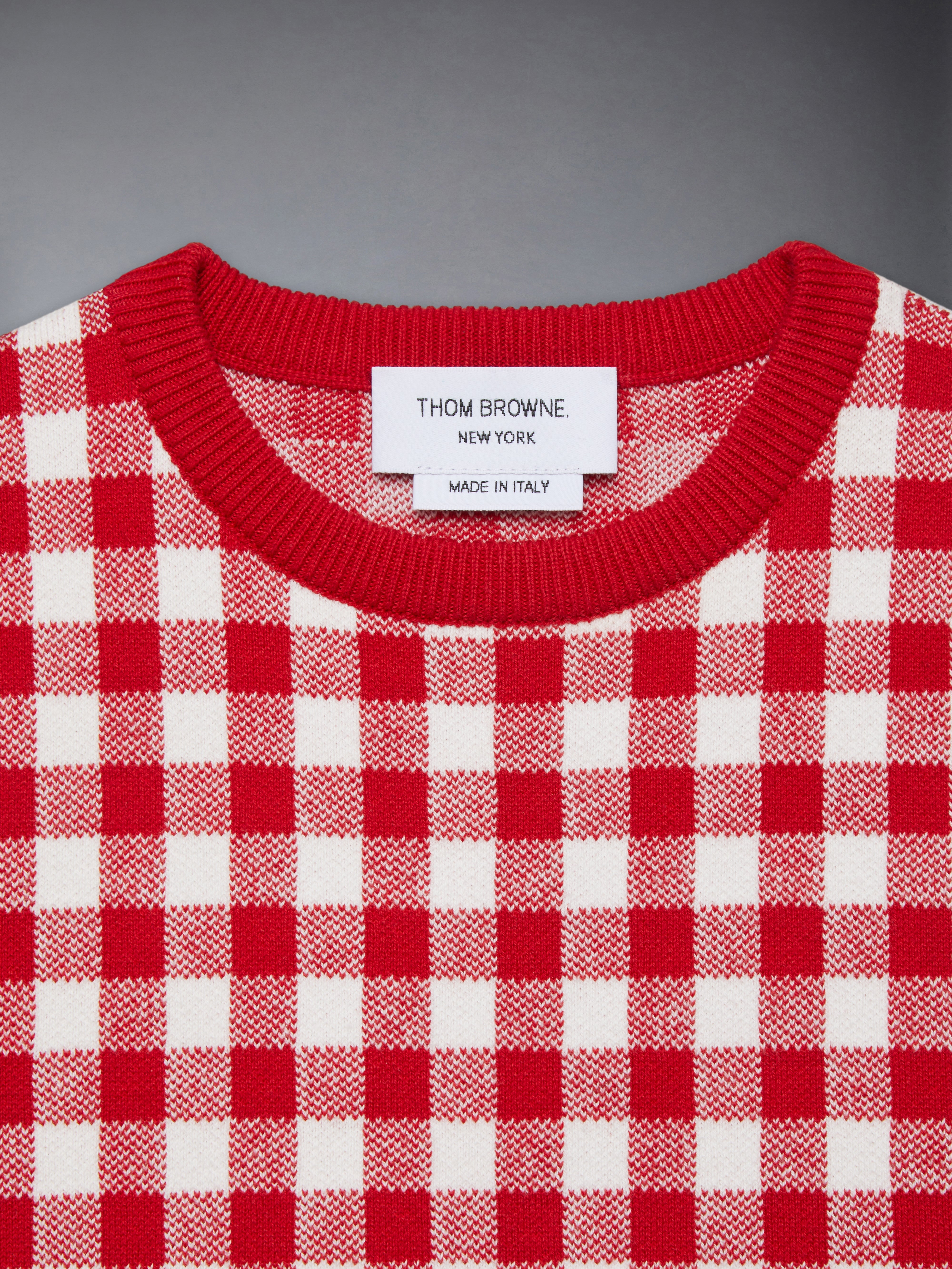 ☆人気☆【SHOPPERLAND】☆Dear handmade wool short coa.t☆ PADDED SHOPPER SMOL CHERRY RED WHITE STRIPED – JAN 'N JUNE