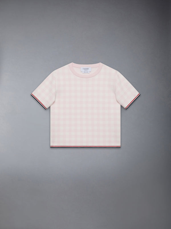CHILDREN'S COTTON SHORT SLEEVE SWEATER - featured image