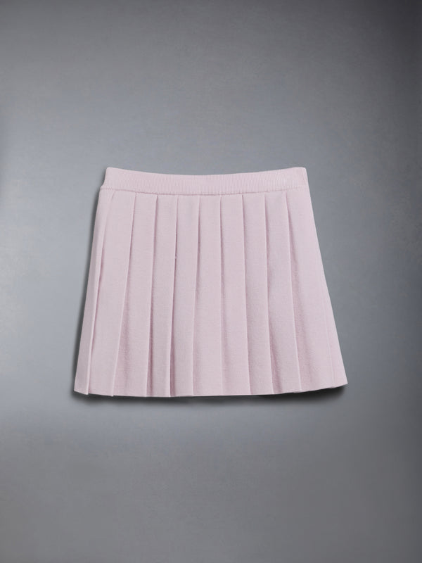 CHILDREN'S WOOL KNIT PLEATED SKIRT - featured image