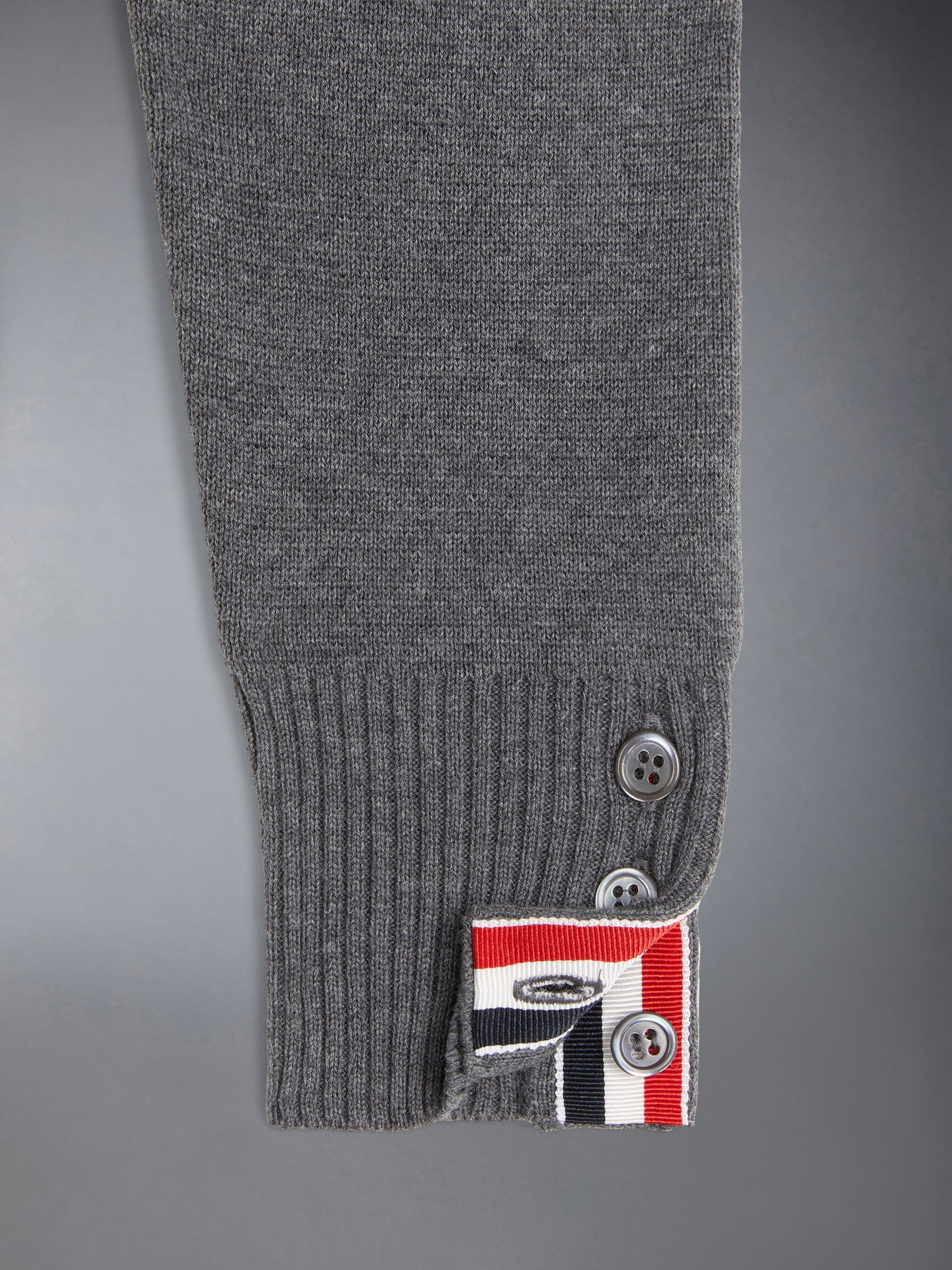 キッズ ミラノステッチ 4BAR Vネックカーディガン | Thom Browne