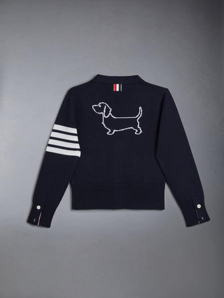 CHILDREN'S WOOL CASHMERE 4-BAR HECTOR CLASSIC CARDIGAN
