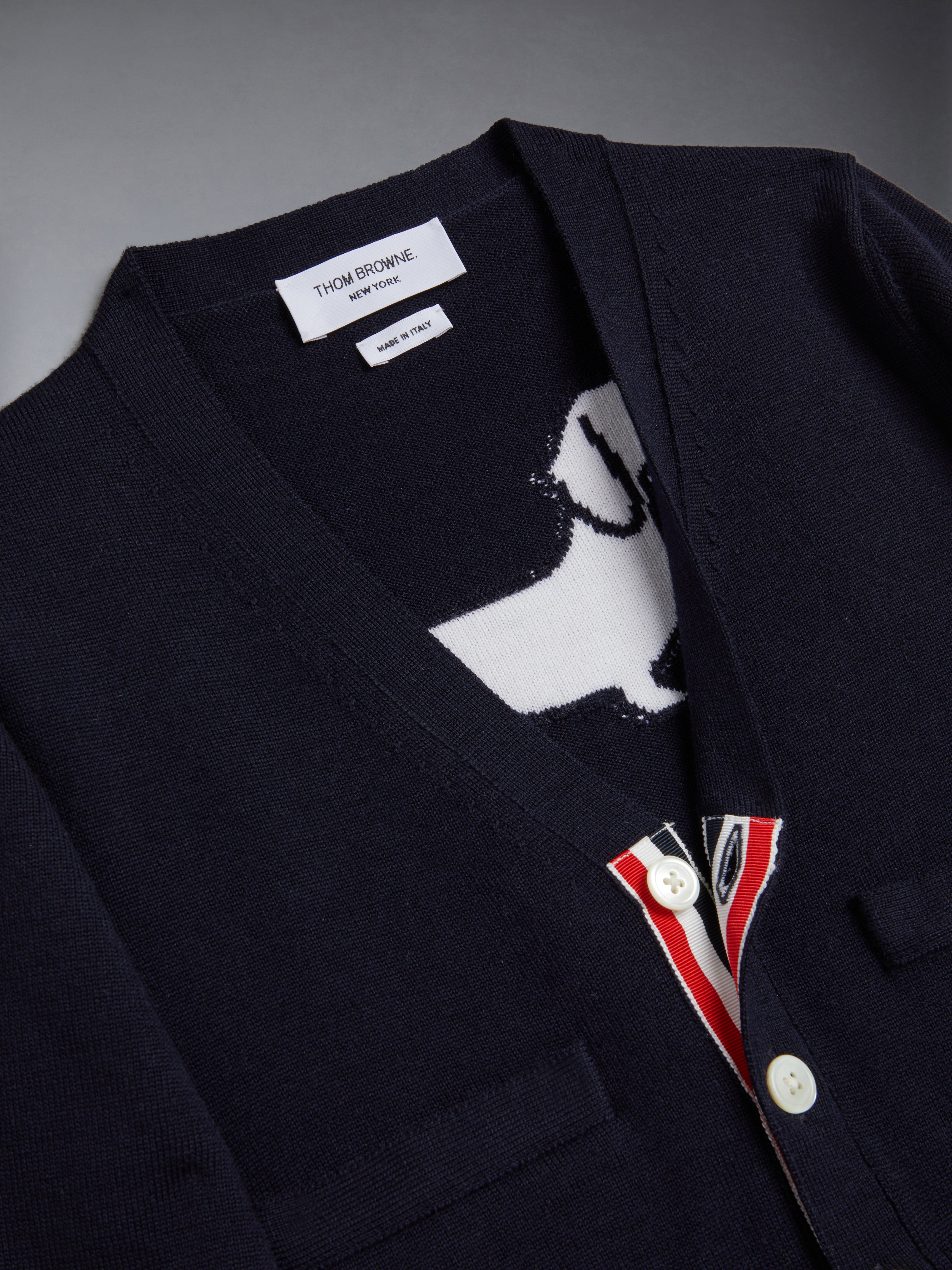 Children's Wool Cashmere 4 Bar Hector Classic Cardigan