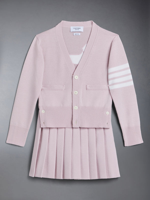 KID'S WOOL CASHMERE 4-BAR HECTOR CLASSIC CARDIGAN - image 6