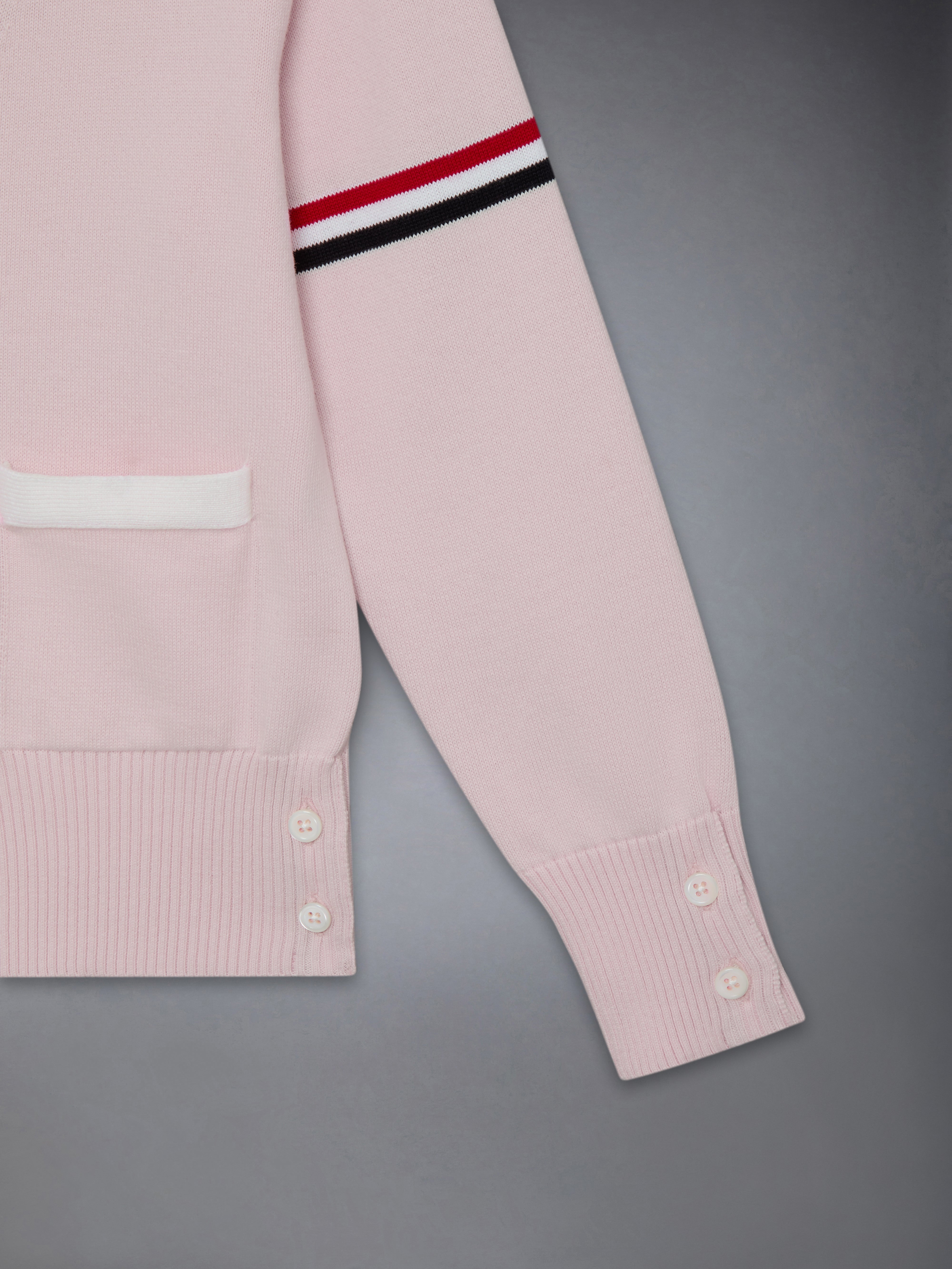 Children'S Cotton Classic V Neck Cardigan | Thom Browne