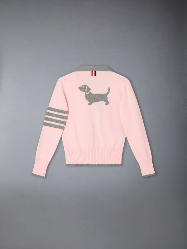 CHILDREN'S HECTOR INTARSIA 4-BAR CARDIGAN - image 2