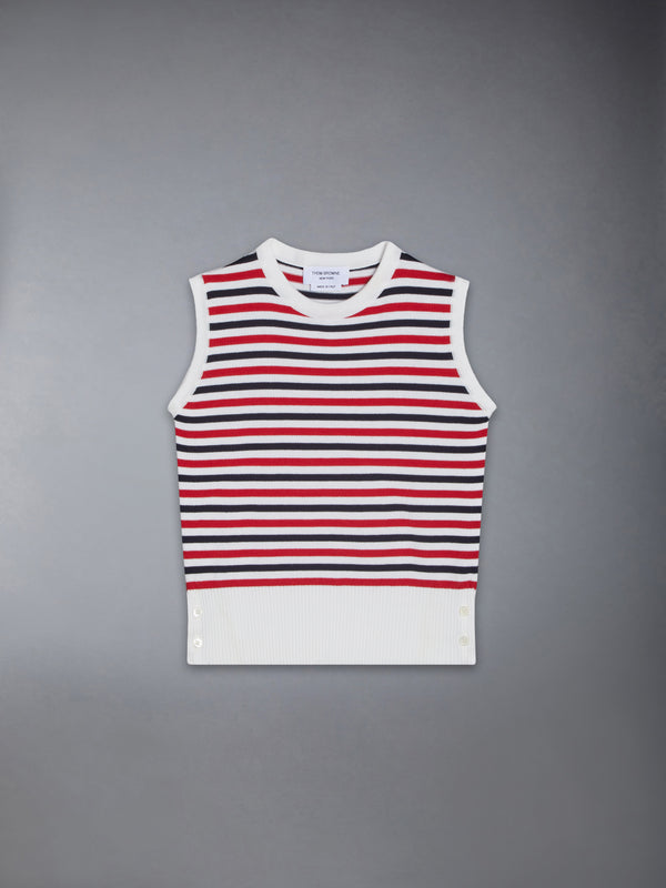 CLASSIC COTTON SLEEVELESS PULLOVER - featured image
