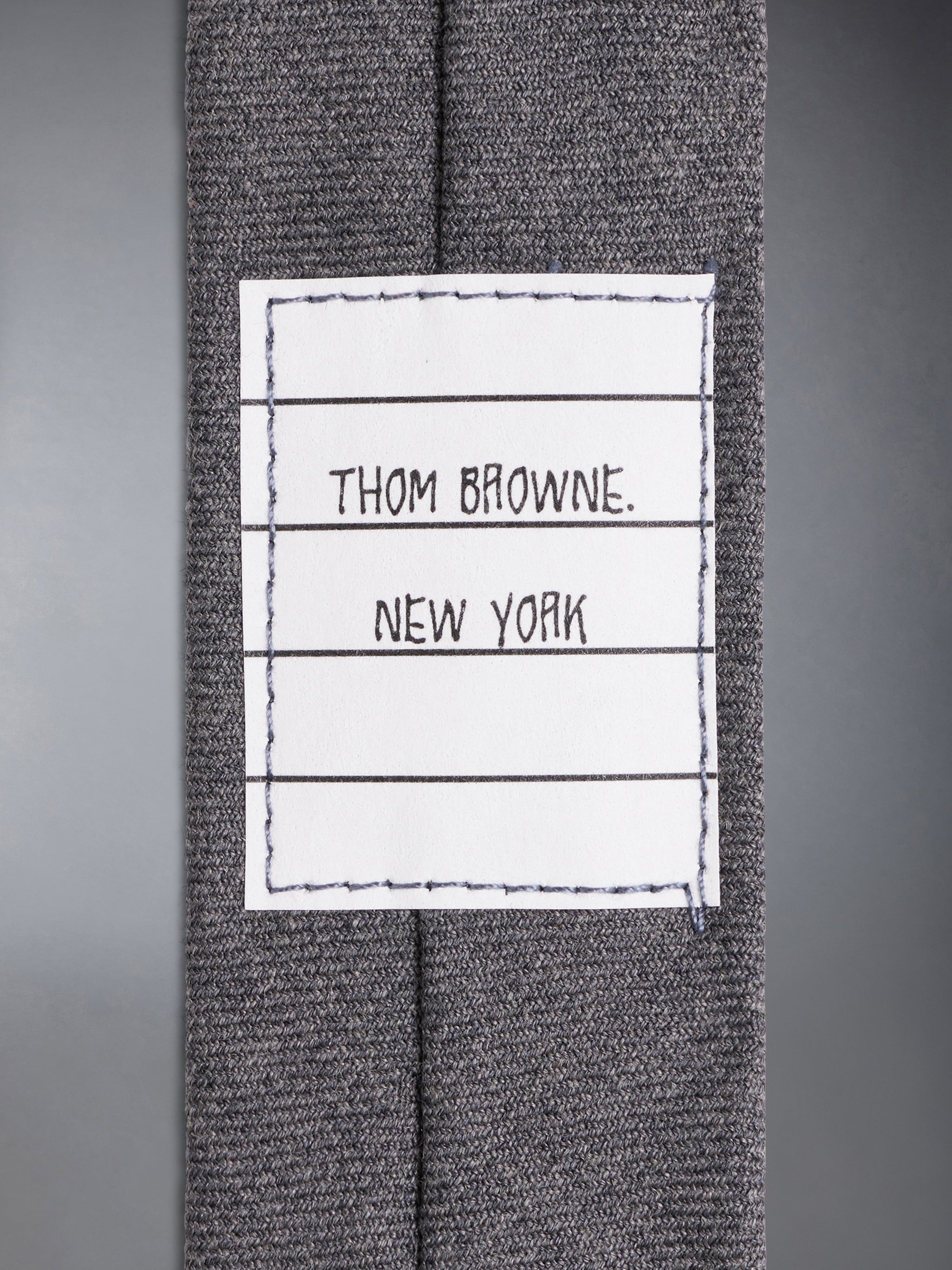 Children'S Twill Tie | Thom Browne