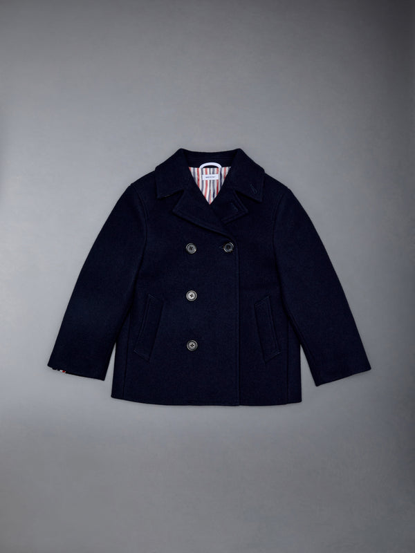 CHILDREN'S MELTON WOOL PEACOAT - featured image