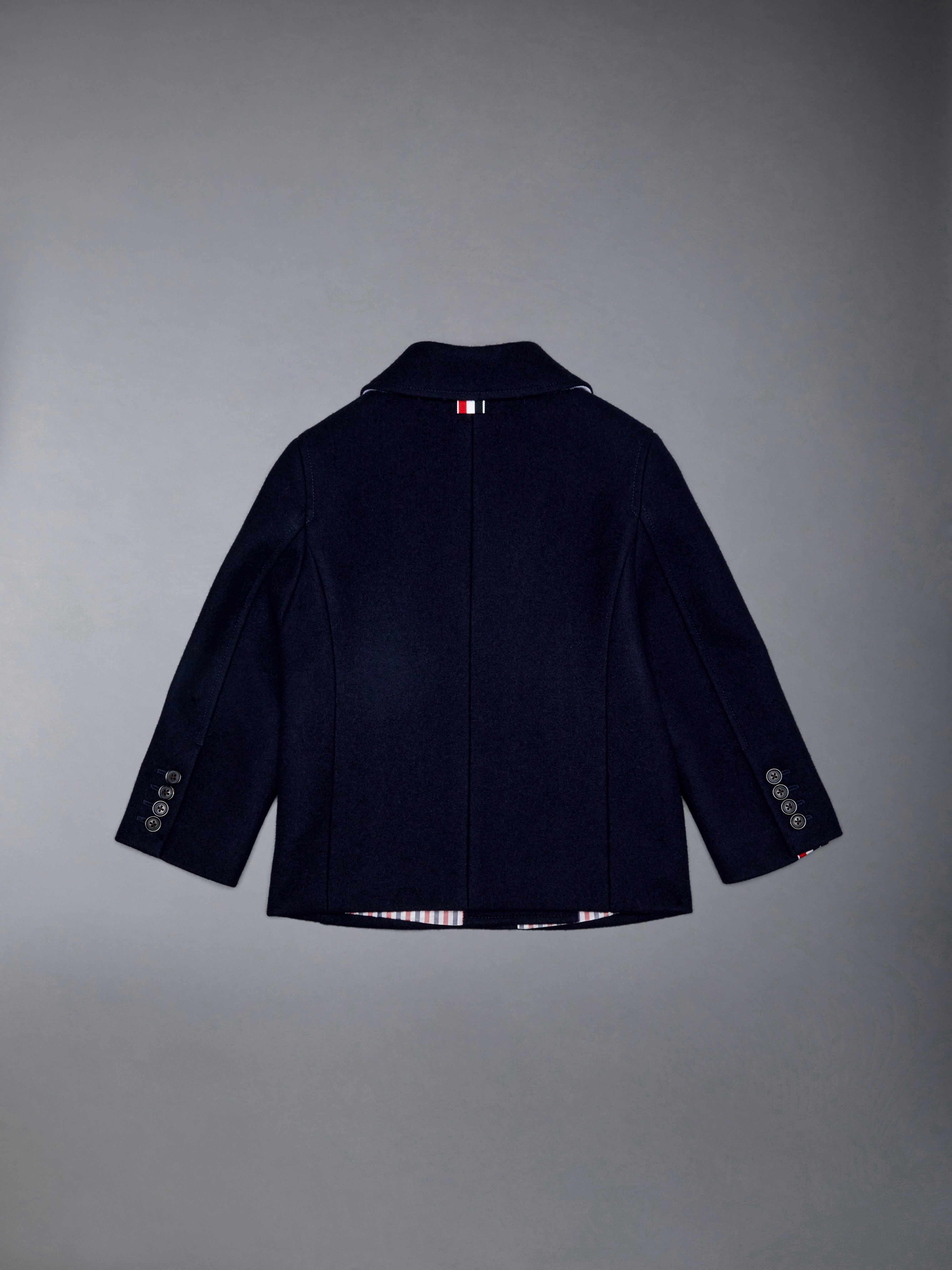 低価格で大人気の Children's Browne Thom | Peacoat Wool Melton ジャケット・ブルゾン