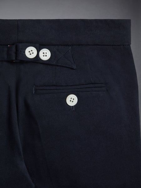 CHILDREN'S COTTON 4-BAR CLASSIC BERMUDA SHORTS NAVY