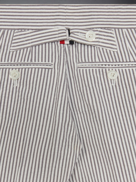 Children's Cotton Seersucker Bermuda Short MED GREY