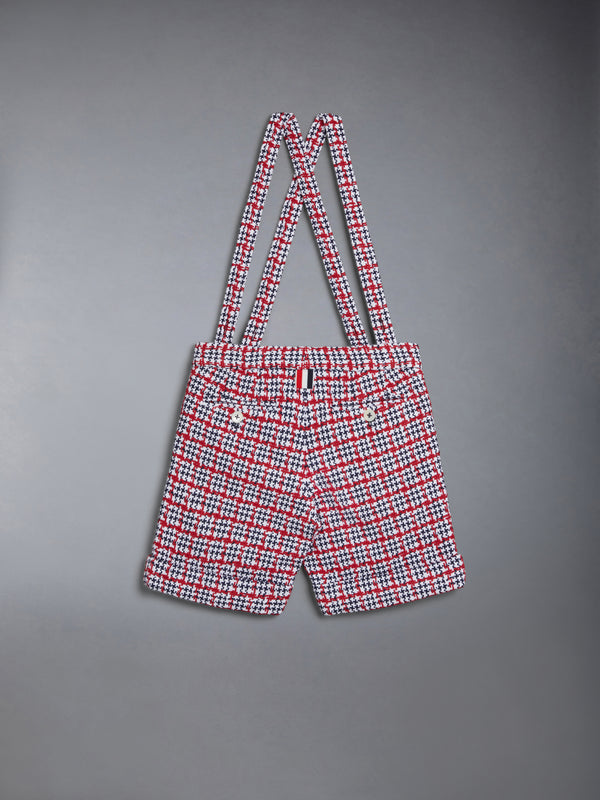 KID'S SUMMER TWEED FRAY SUSPENDER SHORT - image 2