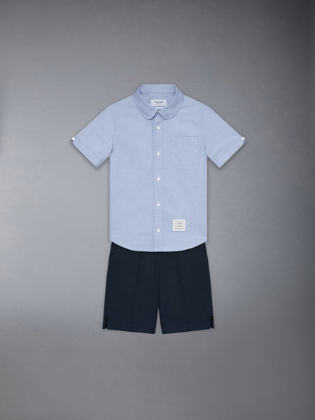 COTTON SUITING CHINO SHORTS NAVY