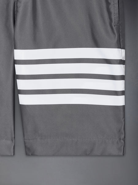 CHILDREN'S SWIM TECH 4-BAR BOARD SHORTS MED GREY