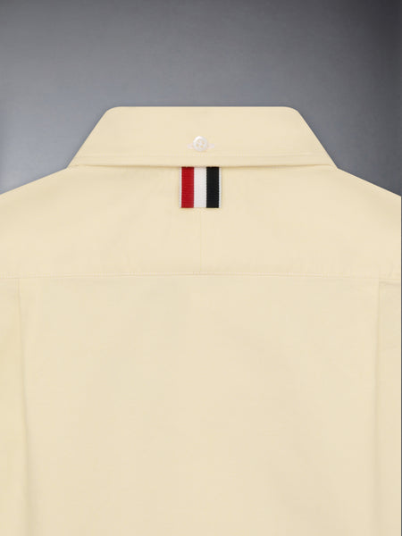 키즈 옥스포드 숏 슬리브 셔츠 옐로