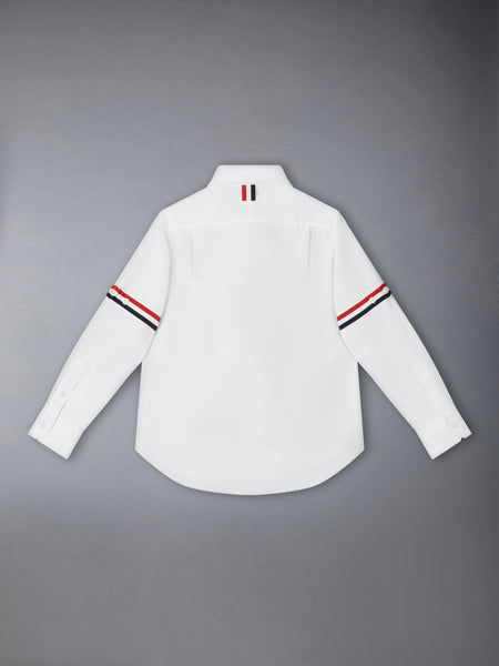 CLASSIC OXFORD ARMBAND SHIRT WHITE