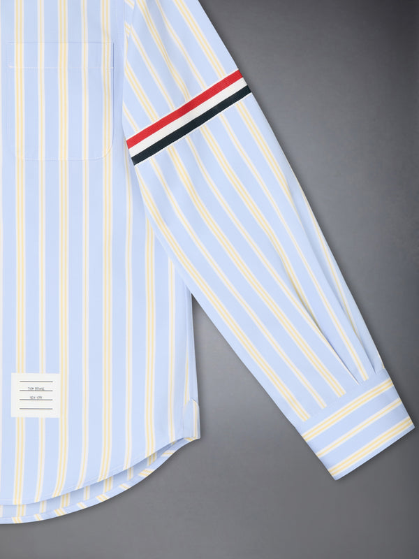 CHILDREN'S HAIRLINE STRIPE POPLIN SHIRT - image 3