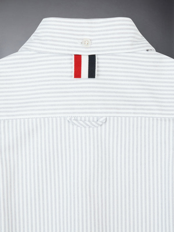 CHILDREN'S UNIVERSITY STRIPE OXFORD CLASSIC ROUND COLLAR SHIRT - image 4