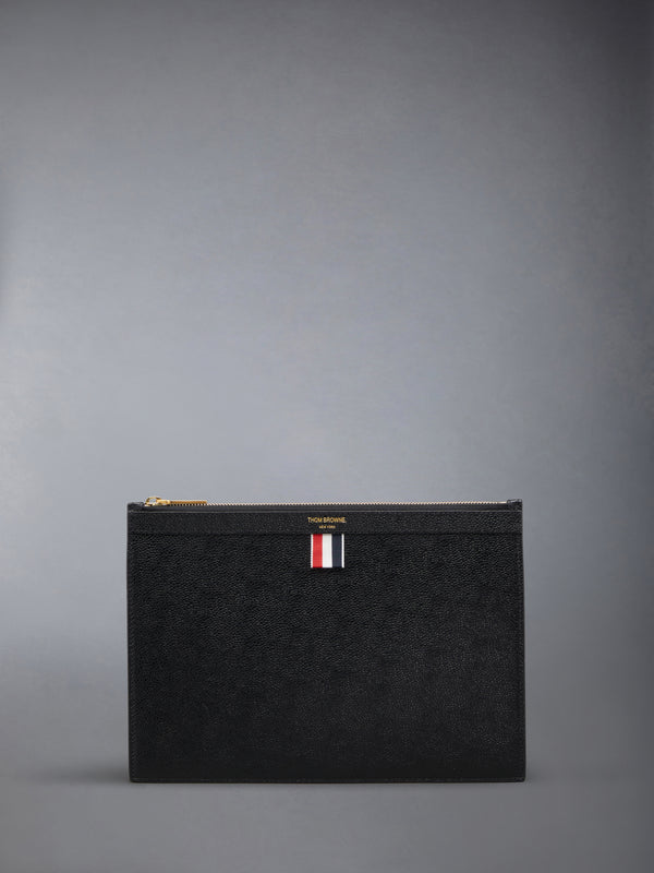 PEBBLE GRAIN SMALL DOCUMENT HOLDER - featured image