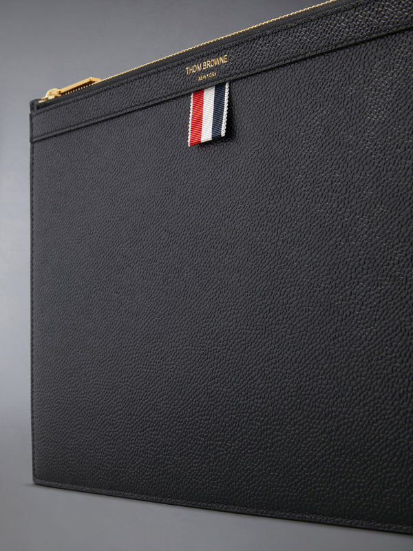 PEBBLE GRAIN SMALL DOCUMENT HOLDER - image 3