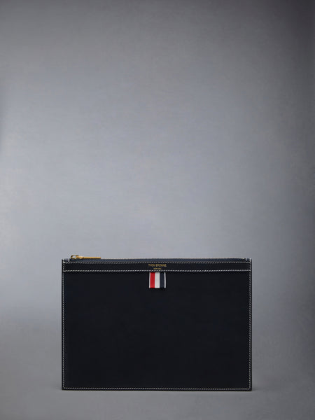 Vacchetta Leather Small Document Holder NAVY