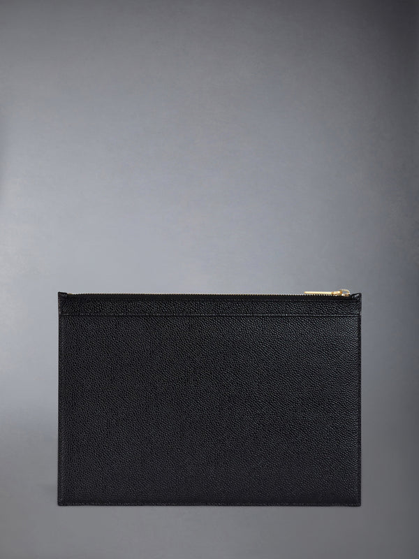 PEBBLE GRAIN SMALL ZIP TABLET HOLDER - image 2