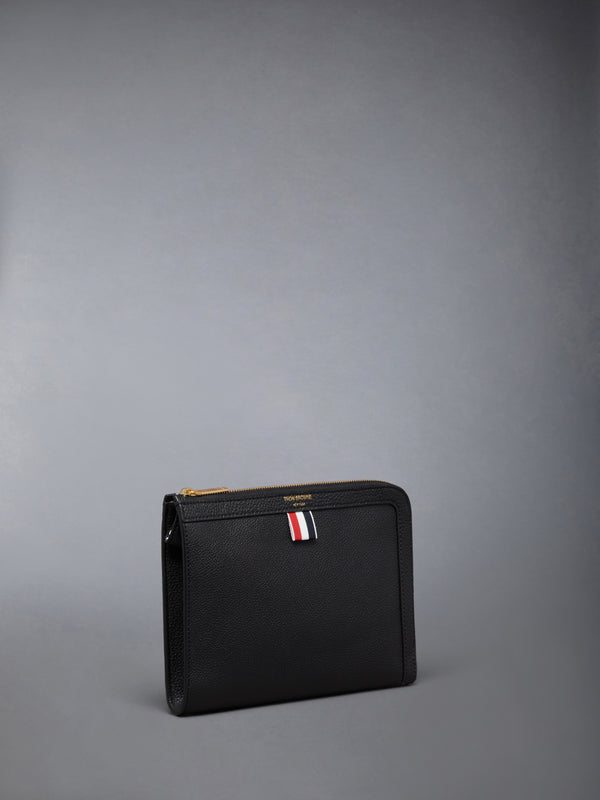 SOFT PEBBLE GRAIN MINI GUSSET FOLIO - image 2