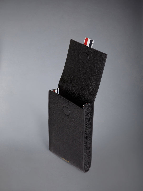 PEBBLE GRAIN FLAP CROSSBODY PHONE HOLDER - image 4