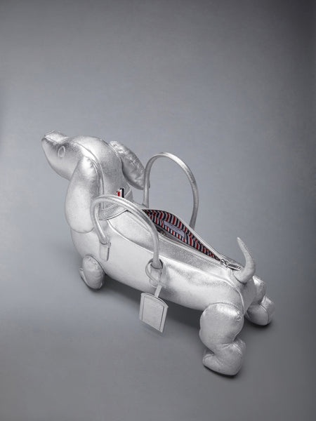 페블 그레인 실버 헥터 백 실버