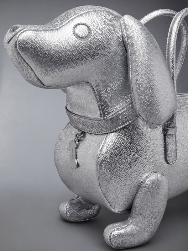 페블 그레인 실버 헥터 백 - image 6