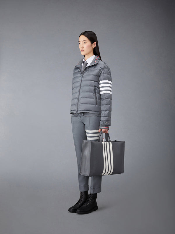 PEBBLE GRAIN 4-BAR SQUARED TOTE - image 4
