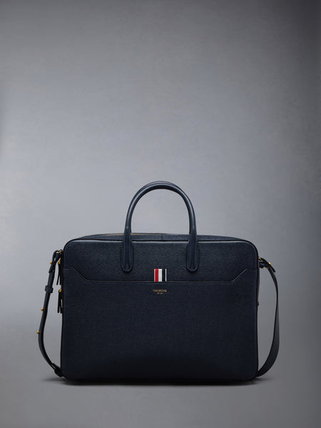 PEBBLE GRAIN BUSINESS BAG NAVY