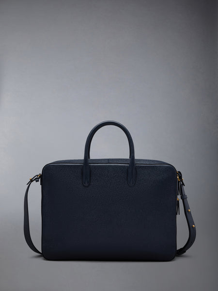 PEBBLE GRAIN BUSINESS BAG NAVY