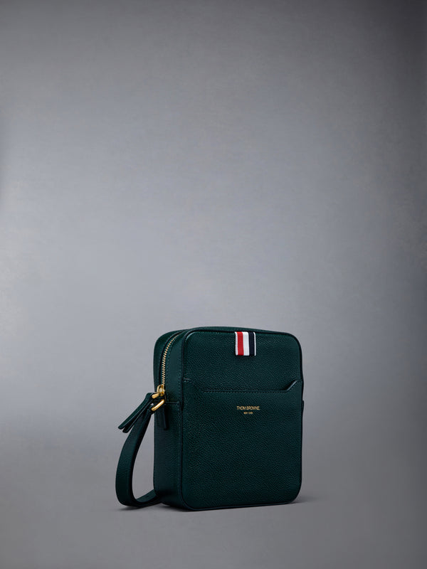 PEBBLE GRAIN LEATHER VERTICAL CAMERA BAG - image 2