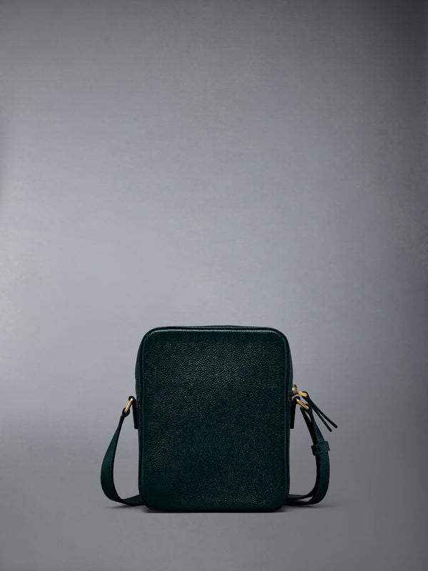PEBBLE GRAIN LEATHER VERTICAL CAMERA BAG - image 3