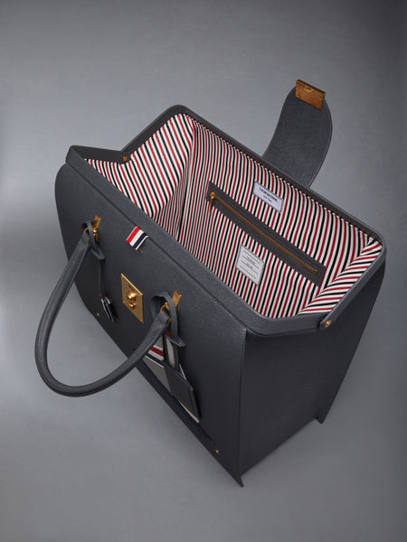 Pebble Grain Sailboat Mr. Thom Bag DARK GREY