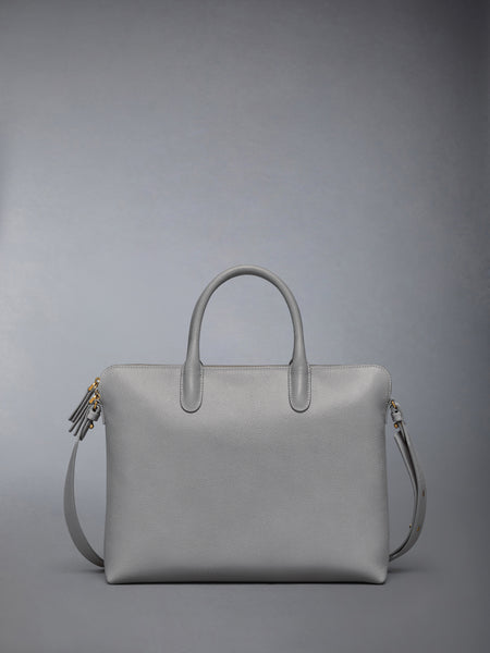 PEBBLE GRAIN SLIM BRIEFCASE