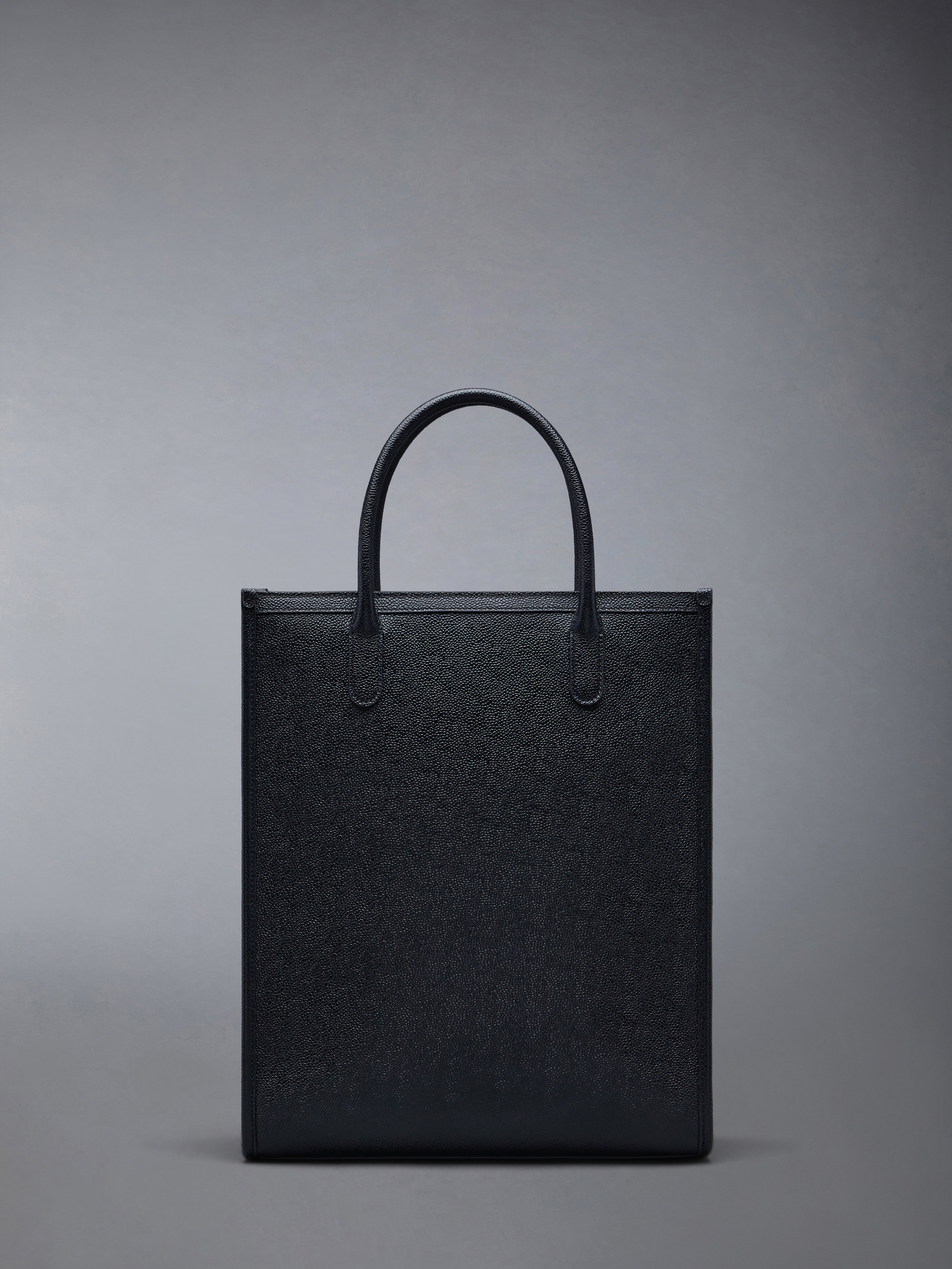 Pebble Grain 4 Bar Tote | Thom Browne Pebble Grain 4 Bar Tote | Thom Browne