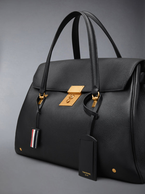 BOLTON WEEKENDER BAG IN SOFT PEBBLE GRAIN LEATHER - image 6