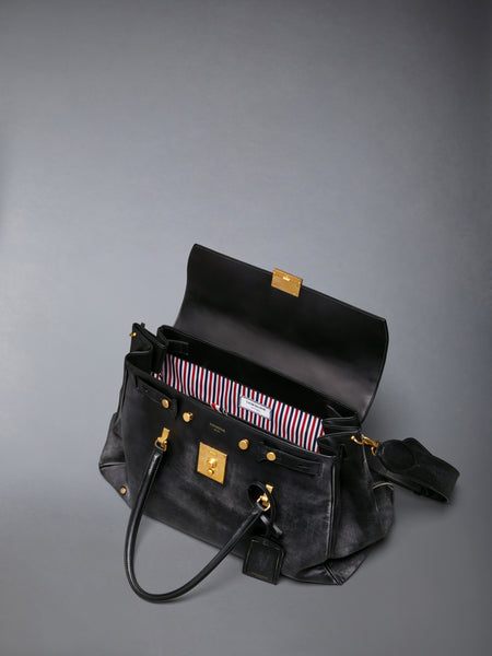 BOLTON WEEKENDER BAG IN DISTRESSED LEATHER