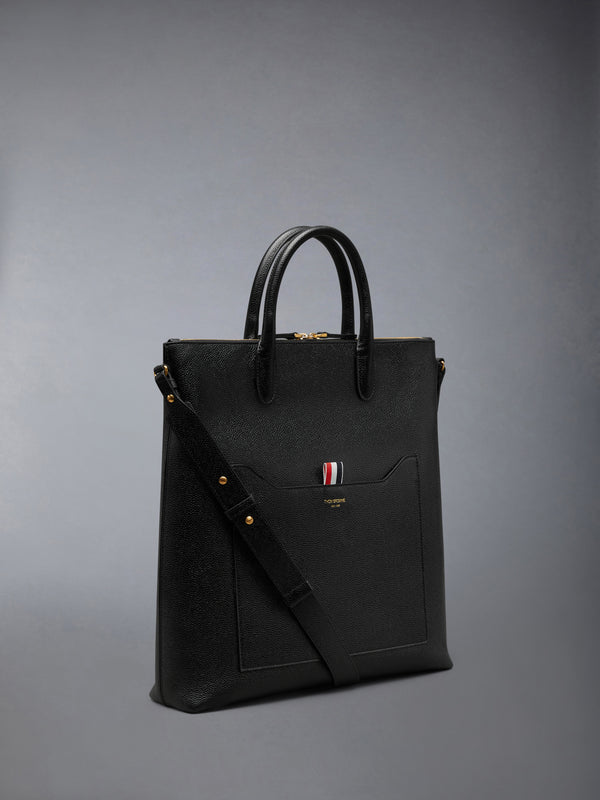 VERTICAL TOOL TOTE IN PEBBLE GRAIN LEATHER - image 2