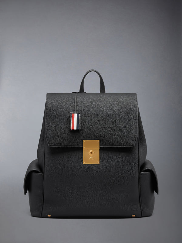 BOLTON BACKPACK IN SOFT PEBBLE GRAIN LEATHER - featured image