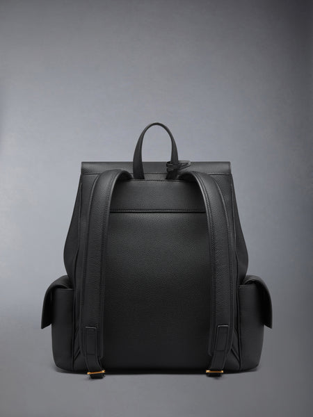 BOLTON BACKPACK IN SOFT PEBBLE GRAIN LEATHER BLACK