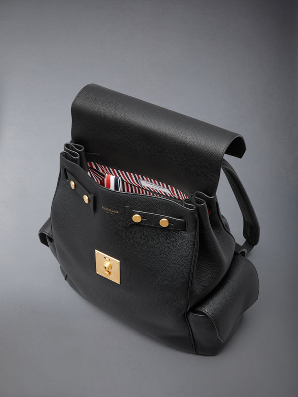 BOLTON BACKPACK IN SOFT PEBBLE GRAIN LEATHER - image 4