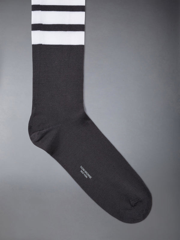 COTTON 4-BAR OVER THE CALF SOCKS - image 2